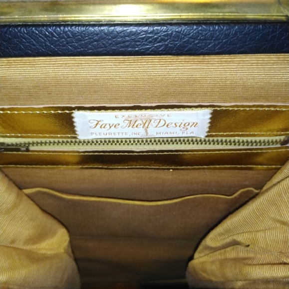 VINTAGE Faye Mell Design hand bag - Picture 5 of 10